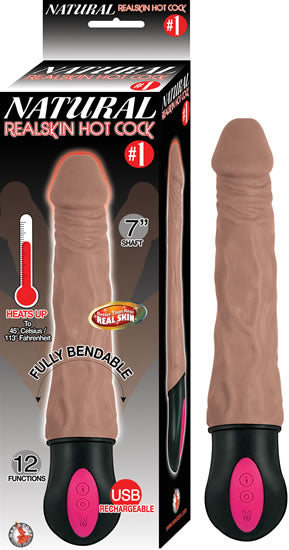 "Natural Realskin Hot Cock #1 - Brown NW2813"