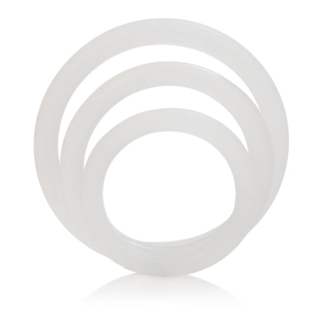 Silicone Support Rings - Clear by CalExotics