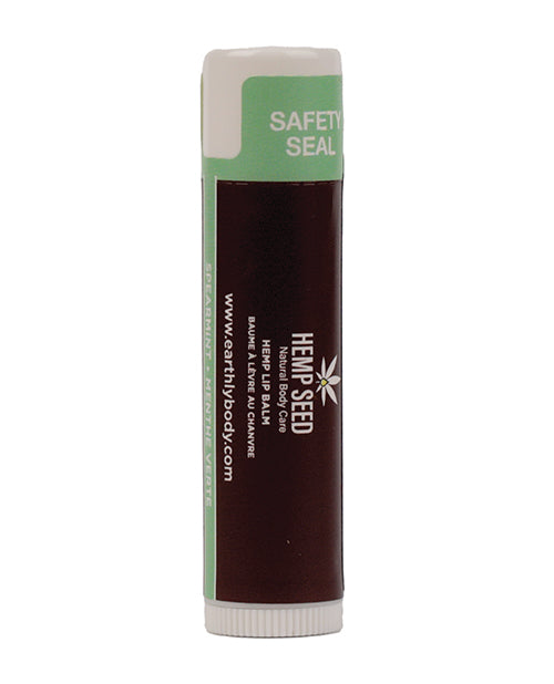 Earthly Body Hemp Seed Lip Balm Stick - Spearmint by Earthly Body