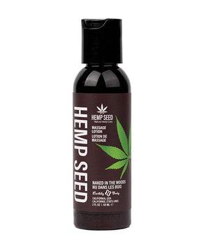 Earthly Body Hemp Seed Massage Lotion - 2 oz Naked in the Woods by Earthly Body