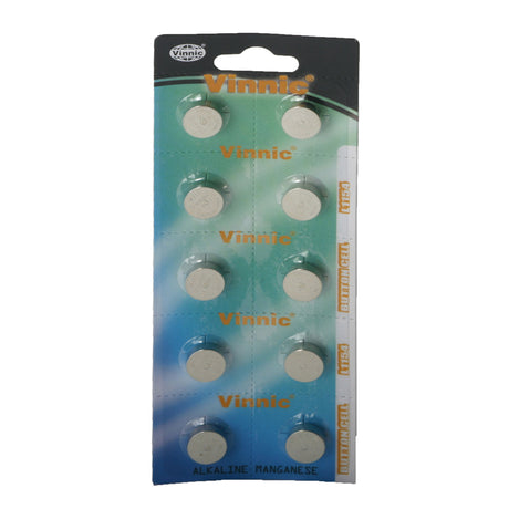 Tab Batteries for Sex Toys - 10 Pack - image 1