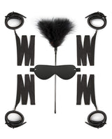 Easy Toys Beginners 6 Piece Beginners Bondage Set - Black by Easy Toys