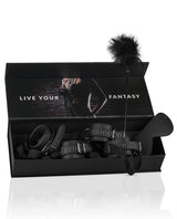 Easy Toys Beginners 6 Piece Beginners Bondage Set - Black by Easy Toys