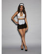 Euphoria French Maid w/Headpiece Black/White O/S by Euphoria