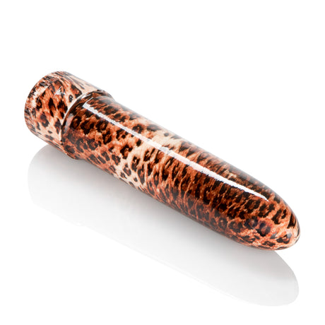 CalExotics Leopard Massager Mini Vibrator, 4.5 in Multi-Speed - SE0547402