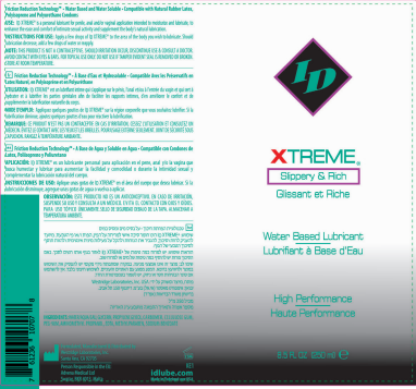I.D. Lubricants Xtreme Personal Lubricant — 8.5 fl oz (251 mL) - ID-DXTM08