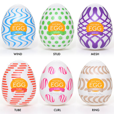 Tenga EGG Ring Single-Use Textured Sleeve with Sample Lubricant - TN232