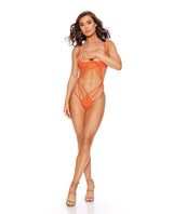 Strappy Teddy w/Jewel Detail - Orange MD by Escante