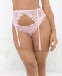 Lace Romance Garterbelt Pink MD by Escante
