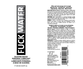 Fuck Water Premium Silicone Lubricant - 4 Fl. Oz. by Fuck Water