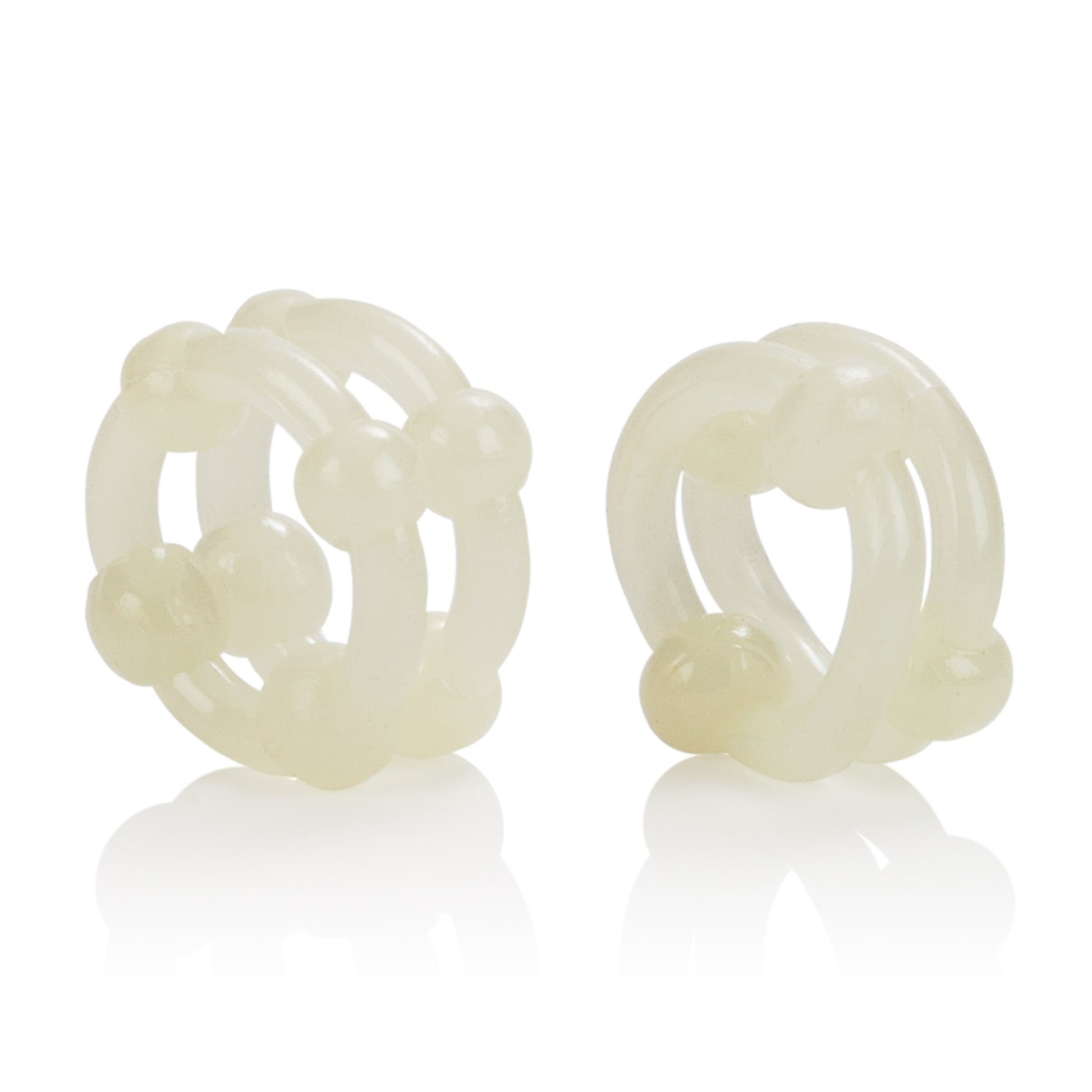 Island Rings Double Stacker - Glow-in-the-Dark by CalExotics
