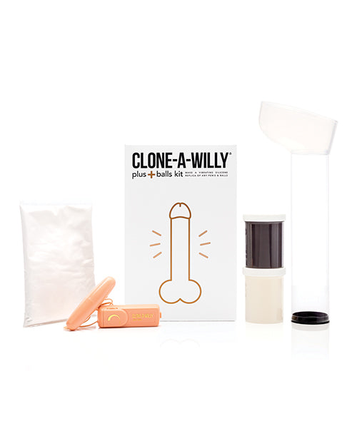 Clone-A-Willy Plus+ Balls Kit - Deep Skin Tone by Clone A Willy
