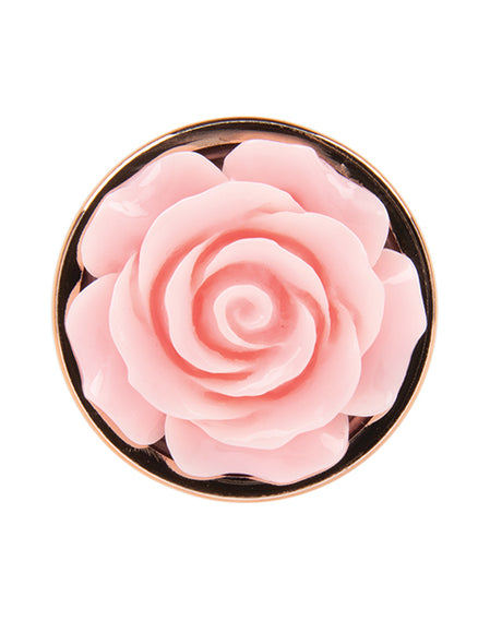 Gemsations 3‑Piece Rose Metal Anal Training Set — 2.75", 3.15", 3.7"