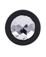Gemsations 3-Piece Silicone Anal Training Plugs — Black (2.75", 3.15", 3.7")