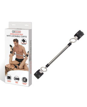 Lux Fetish Spreader Bar w/Lockable Cuffs by Lux Fetish