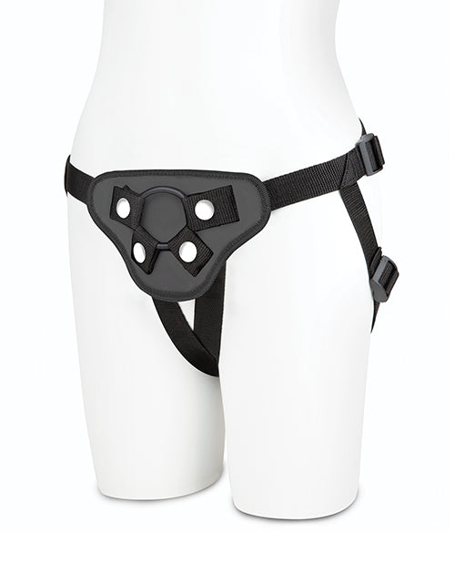 Lux Fetish Beginners Strap-On Harness, Black