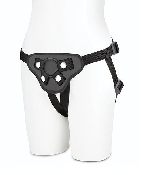 Lux Fetish Beginners Strap-On Harness, Black