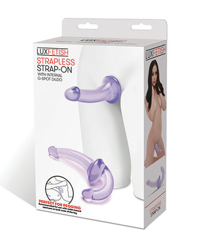 Lux Fetish Strapless Strap On - Purple by Lux