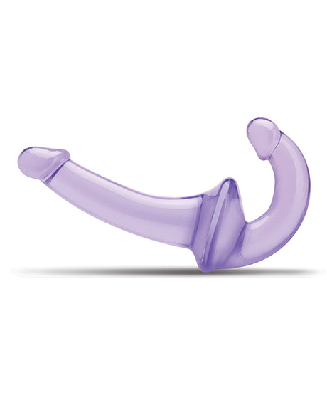Lux Strapless Strap-On — Double-Ended Dildo, Purple