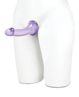 Lux Strapless Strap-On — Double-Ended Dildo, Purple