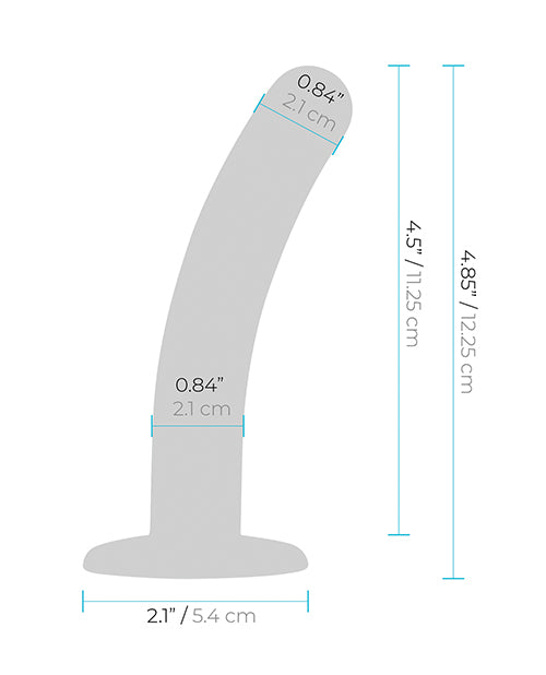 Lux Fetish 5" Dildo w/Strap On Harness Set by Lux Fetish
