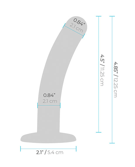 Lux Fetish 5" Dildo w/Strap On Harness Set by Lux Fetish