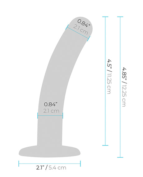 Lux Fetish 5" Dildo w/Red Heart Strap On Harness Set by Lux Fetish