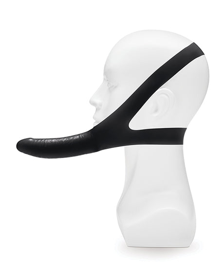 Lux The Original Facilitator Face Dildo — Black