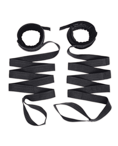 Lux Fetish 4 pc Bondage Strap & Flogger Kit by Lux Fetish