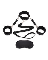 Lux Fetish Collar & Leash Set with Removable Cuffs