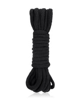 Lux Fetish Bondage Rope — 5 m (16 ft) Black