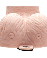 Lux Fetish 6" Rechargeable Strap On w/Balls - Ivory by Lux