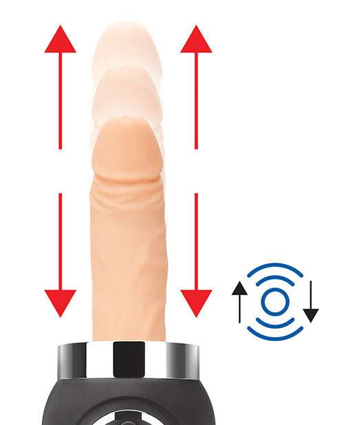 Lux Thrusting Compact Rechargeable Sex Machine with Remote