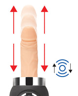 Lux Thrusting Compact Rechargeable Sex Machine with Remote
