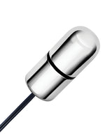 Lux Fetish Electro-Sex Shock Bullet with Remote and Satin Blindfold