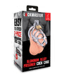 Lockmaster 3.75" Stainless Steel Prisoner Cock Cage - Silver by Lockmaster
