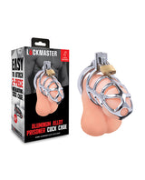 Lockmaster 3.75" Stainless Steel Prisoner Cock Cage - Silver by Lockmaster