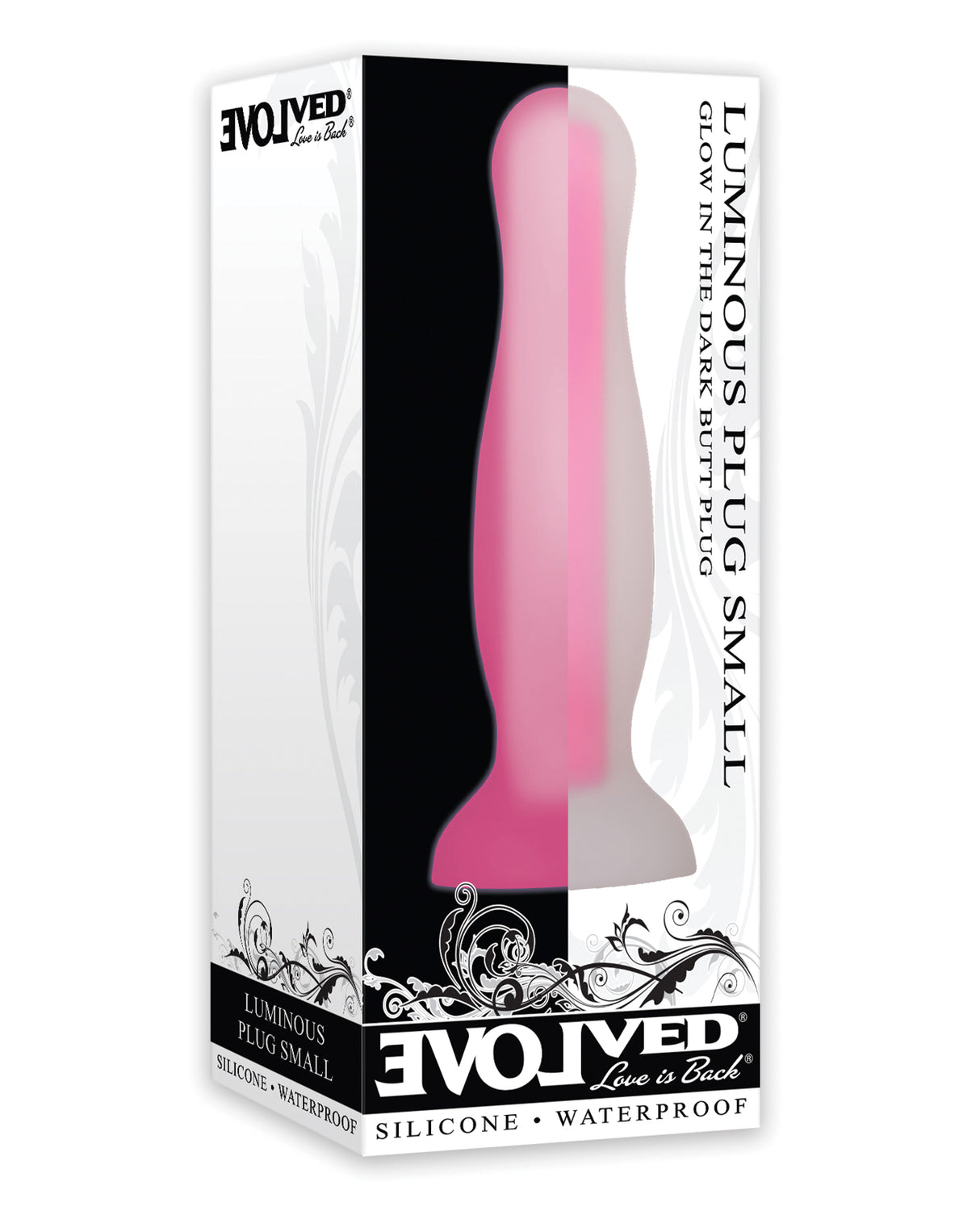 Evolved Luminous Plug Small - Pink by Evolved