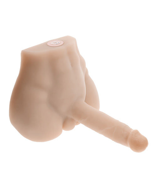 Evolved Easy Rider Thrusting & Vibrating Life-Like Dildo — Light