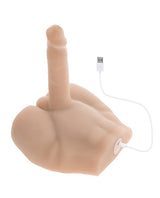 Evolved Easy Rider Thrusting & Vibrating Life-Like Dildo — Light