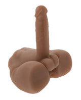 Evolved Easy Rider Thrusting & Vibrating Life-Like Dildo — Dark