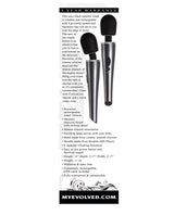 Evolved Mighty Metallic Wand - Gray/Black by Evolved