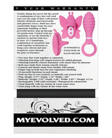 Evolved Double Date Kit - Pink Dual Vibrator Kit