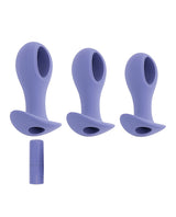 Evolved Hole Punch Anal Plug Set — Purple (Set of 3)