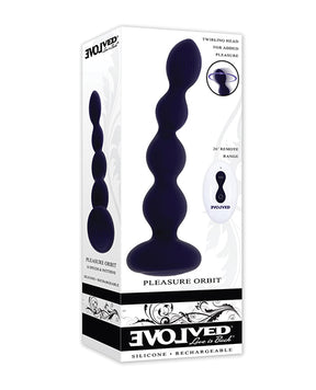 Evolved Pleasure Orbit Remote Controlled Anal Vibe - Purple by Evolved