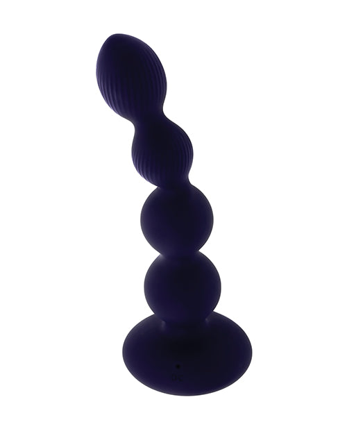 Evolved Pleasure Orbit Remote-Controlled Anal Vibe, Purple