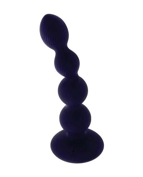 Evolved Pleasure Orbit Remote-Controlled Anal Vibe, Purple