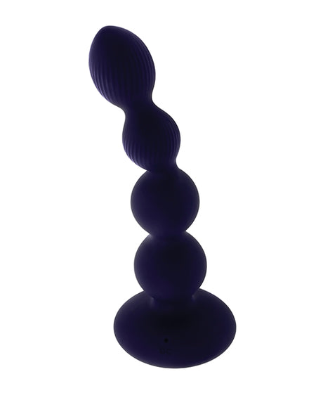 Evolved Pleasure Orbit Remote-Controlled Anal Vibe, Purple