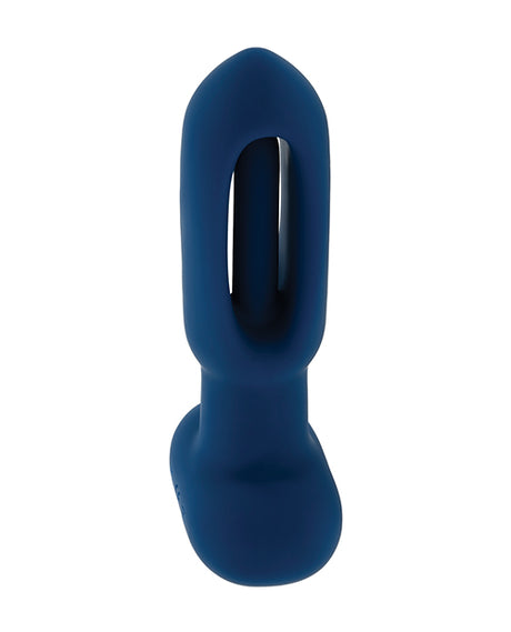 Evolved Flapper Remote-Control Clit Tickler & Vibrator, Blue
