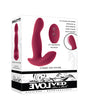 Evolved Come On Over Stimulator w/Remote Control - Burgundy by Evolved